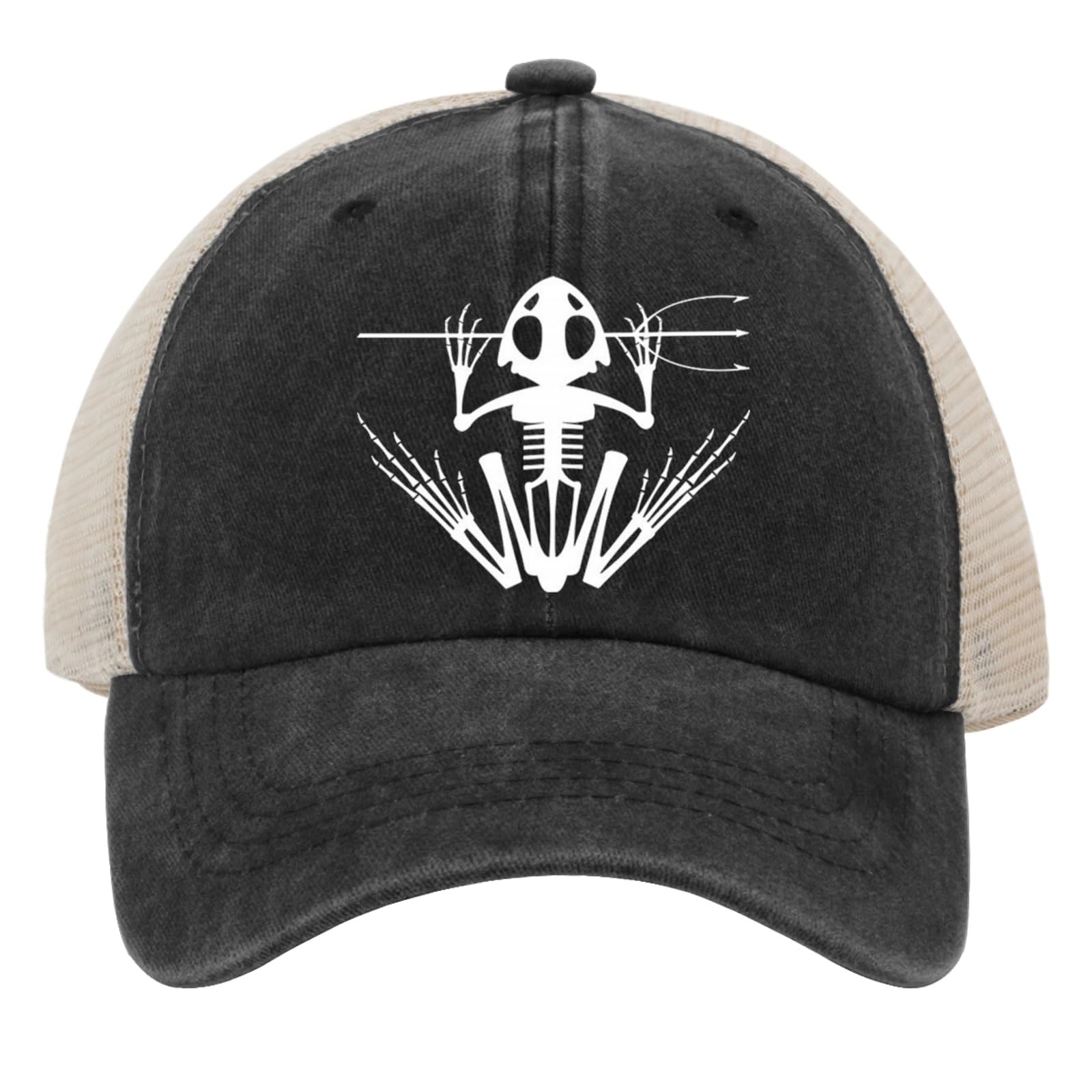 Caps Navy Seal Bone Frog Dad Hat for Men Funny Baseball Caps Adjustable