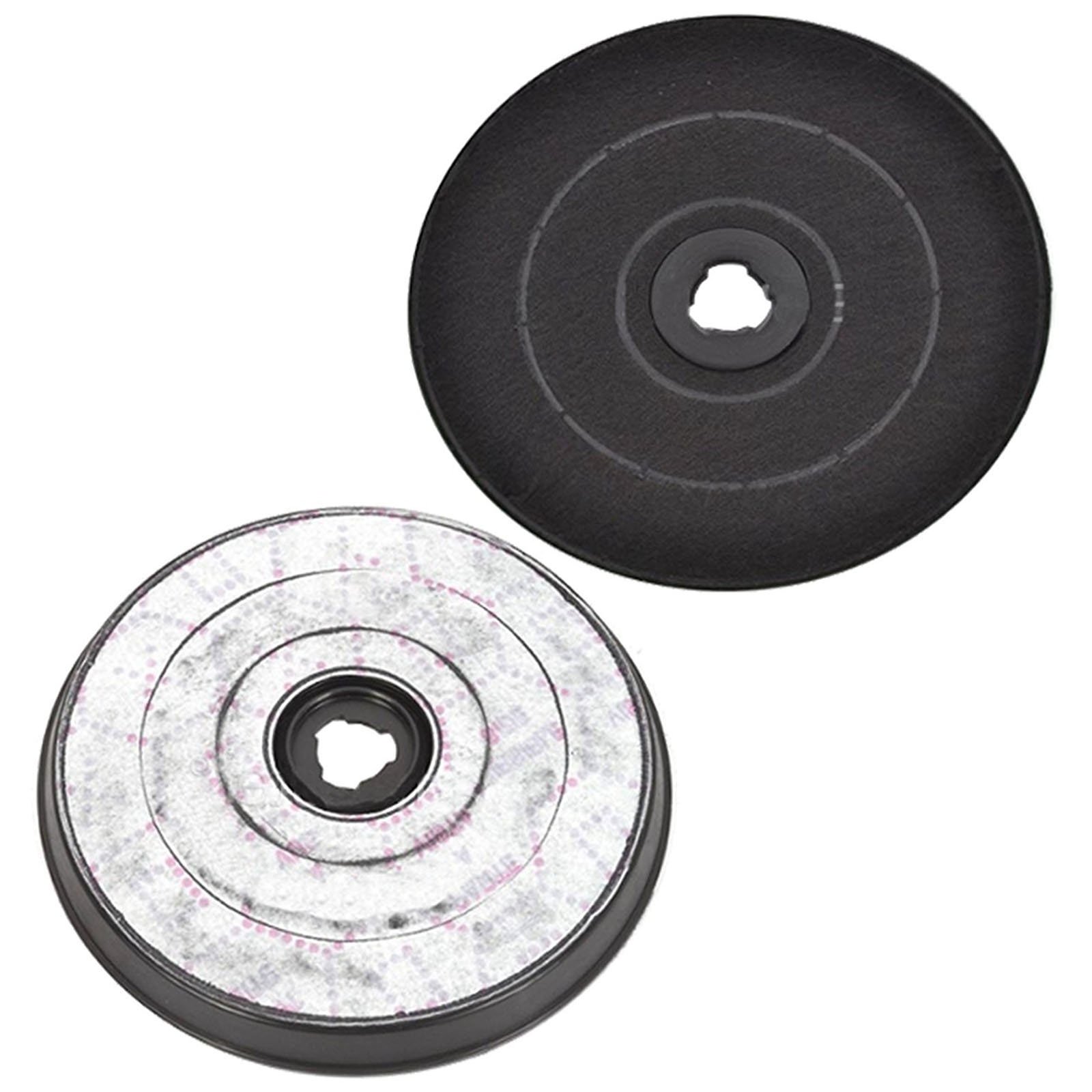 SPARES2GO Type E233 Charcoal Carbon Filters for Indesit Cooker Hood Extractor Vent (233 x 20mm, Pack of 2)