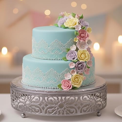 Miniatura 5 de Juego de 8 soportes de metal para tartas, exhibición de mesa de postres escalonados, soporte para cupcakes de caramelo, dona, plato de frutas,