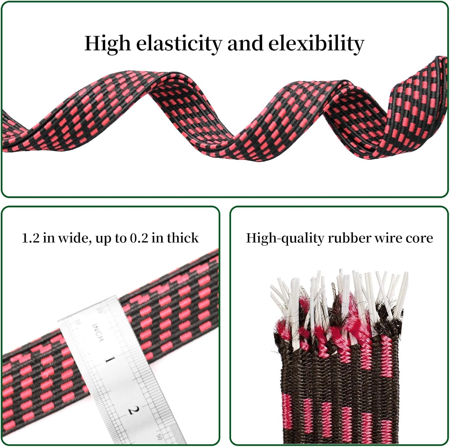 15 Pcs 80 Inch Adjustable Bungee Cords with Hooks Adjustable Flat Bungee Cords Multicolor Bungee Straps with Metal Buckle Hooks for Hand Carts Outdoor Camping Luggage Rack