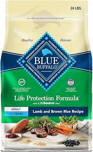 Vista 178 de Blue Buffalo Life Protection Formula - Alimento seco natural, para perros adultos, con pescado y arroz integral, 34 libras