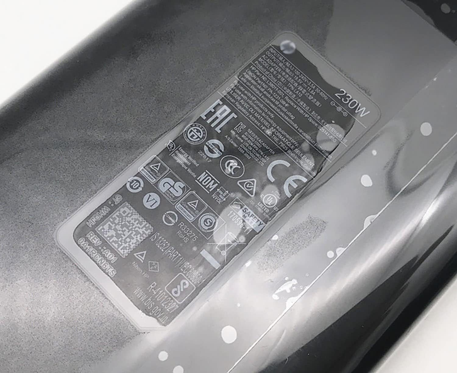 230W Charger Compatible for HP Omen X 2S 15, Z2 Mini G4, Thunderbolt Dock 230W G2 2UK38AA Zbook 15 17 G2 19.5V 11.8A TPN-LA10 925141-850 Power Supply Adapter Cord