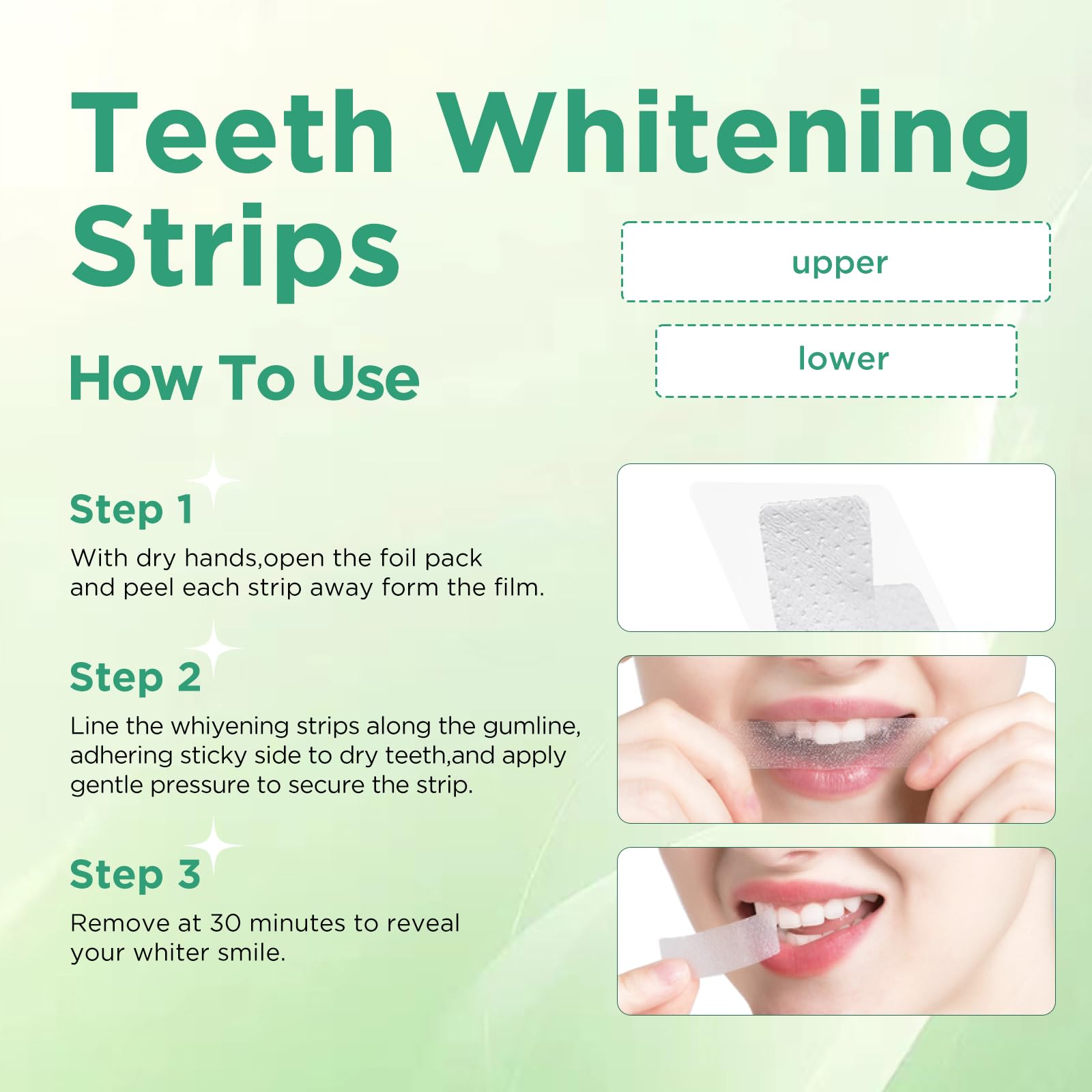 Teeth Whitening Strips for Teeth Sensitive - Professional Whitening Strips for Teeth at Home,36 Strips Teeth Whitening Kit