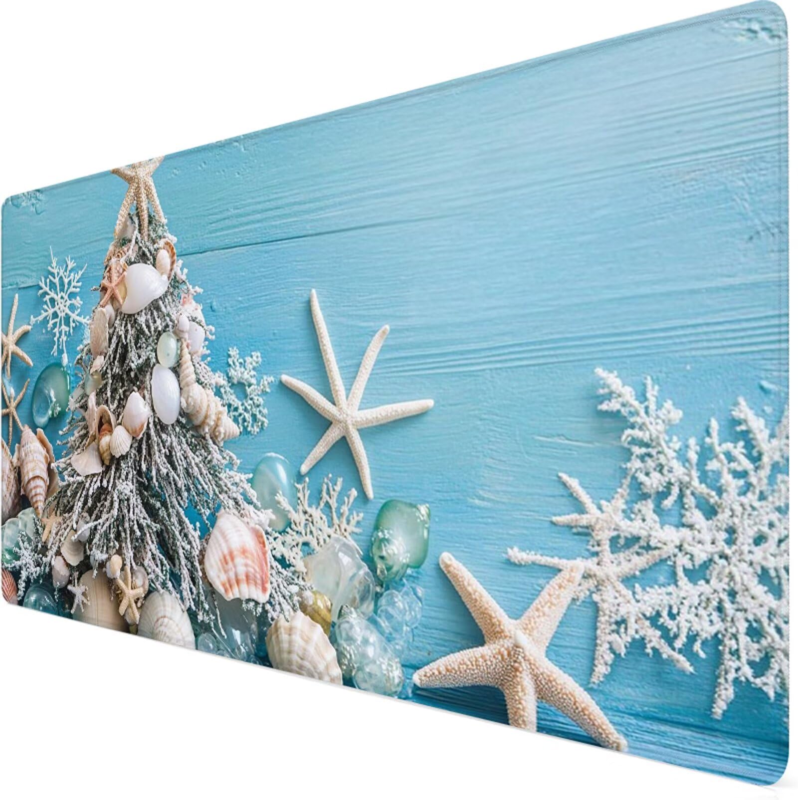 Podkładka pod mysz XXL 1200x600x3mm podkładka pod mysz niebieska podkładka pod mysz powłoka poprawia precyzję i szybkość, wodoodporne antypoślizgowe, szyte krawędzie, akcesoria do gier, komputer