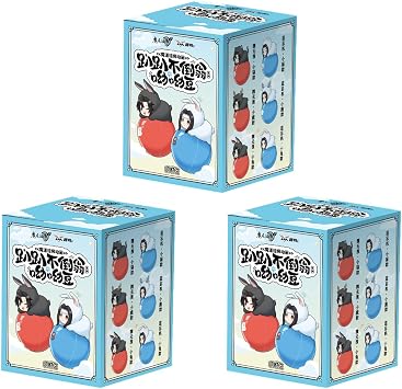 Anime Blind Box, Cute Wobble Doll Series Mystery Box Figure for Mo Dao Zu Shi, Collectable PVC Figure for Birthday Gifts Random Two