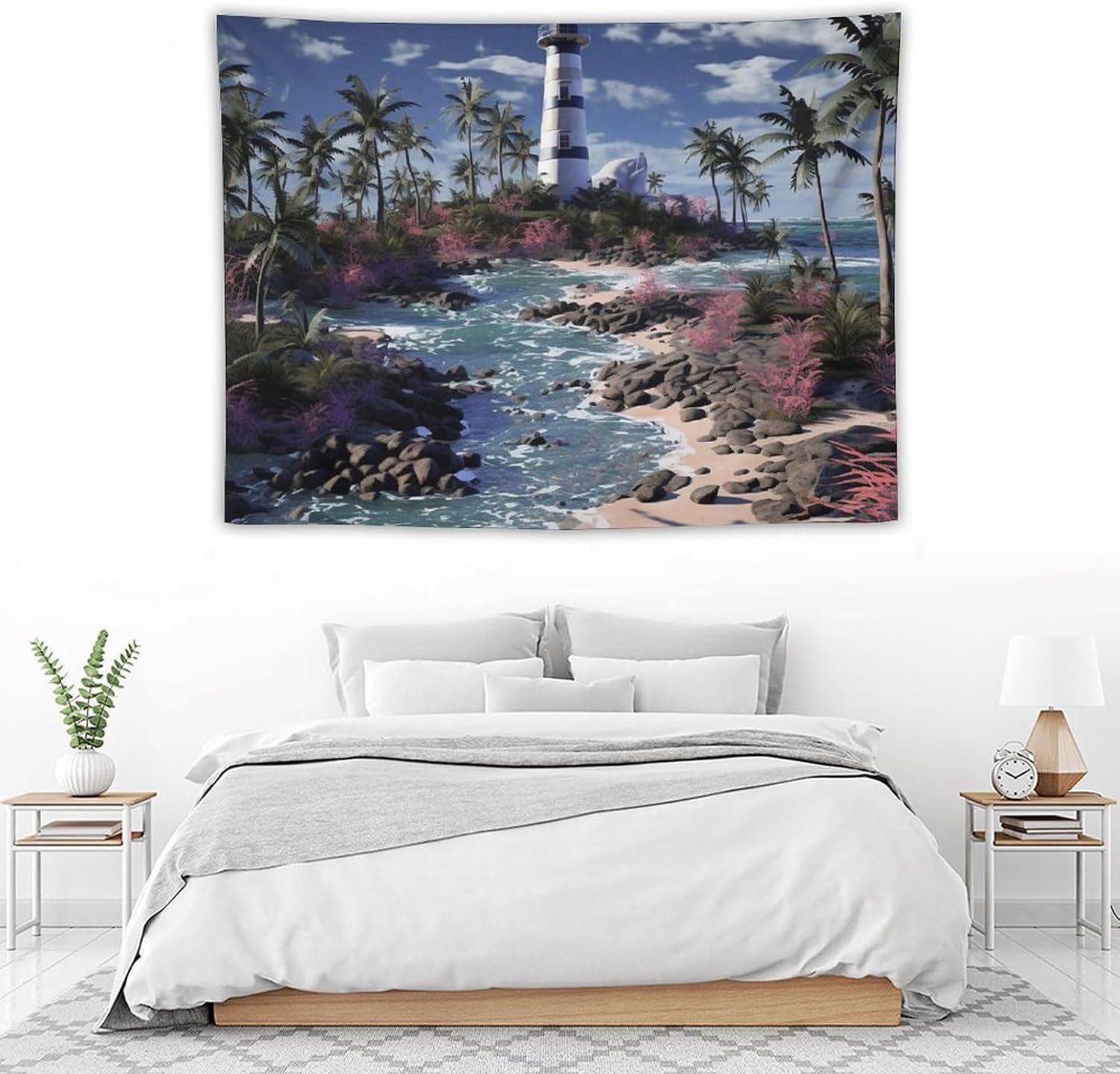 Tapestry Wide Wall Art Hanging Tapestries Lightweight Art Wall Blanket image 5