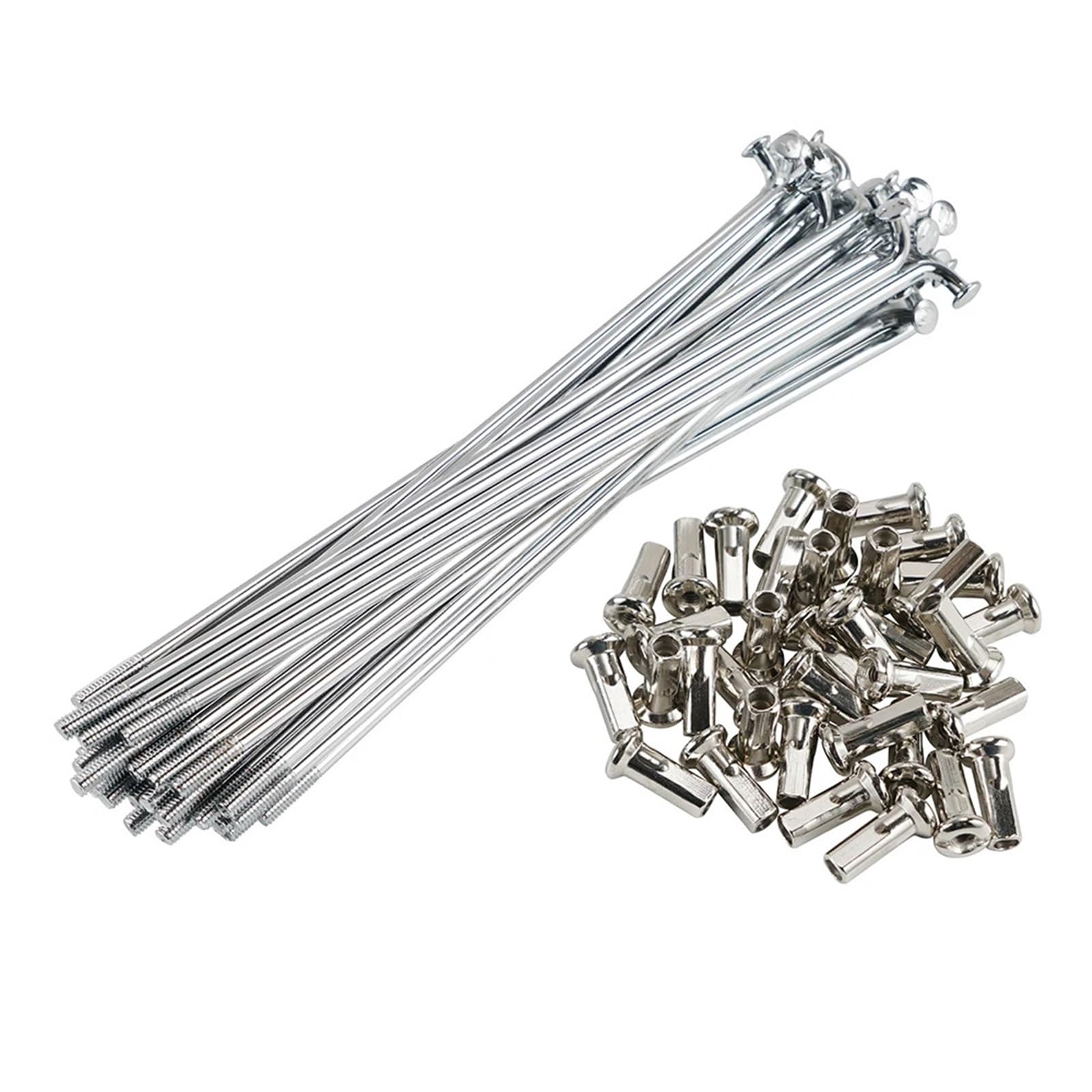 Motorradräder Passend für CT90 TRAIL90 17 Zoll Vorne Hinten Motorrad 36 PCS Speichen Hoops Speichen Nippel Set GRÖSSE 1.4.17 Vorderradfelge