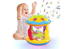 Versatile Developmental Baby Toys 12-18 Months: Ocean Rotating Projector