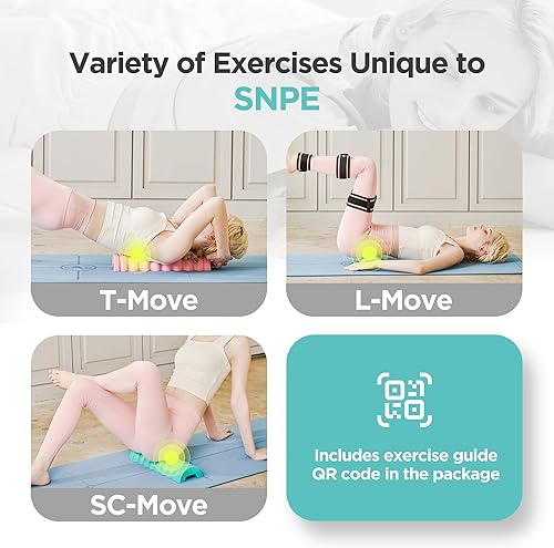 Miniatura 5 de SNPE Rodillo de masaje ondulado para liberación profunda de tejido, masaje de punto gatillo y alivio del dolor para cuello, hombros, espalda baja