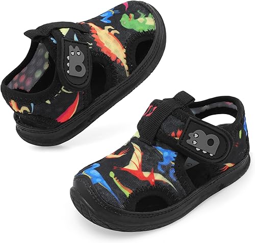 Besroad Qucik Dry Sport - Sandalias de agua para niños y niñas, antideslizantes, calcetines acuáticos, zapatos de natación