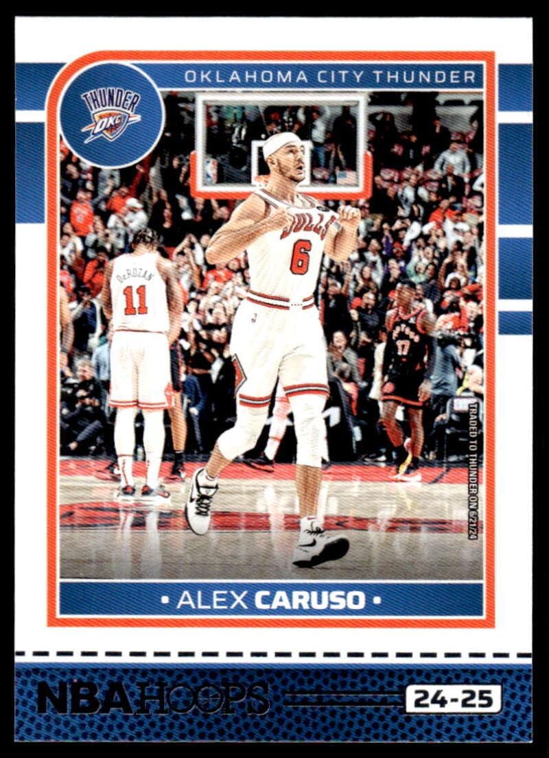2024-25 Hoops #88 Alex Caruso Oklahoma City Thunder NBA Basketball Base Trading Card