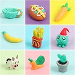 Aestd-ST Polymer Clay 50 Colors, Oven Bake Modeling Clay for Kids | DIY Starter Kit, 20 Sculpting Tools & Accessory, Easy to Shape, Non-Sticky, Color, Storage Box, Gift for Kids & Artists