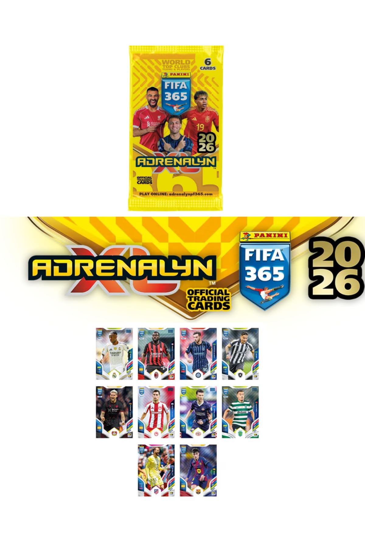 Panini Official Lisanslı FIFA 365 Adrenalyn XL™ Trading Cards 2 Paket (12 Kart) TYBJTW724VQZO24K72