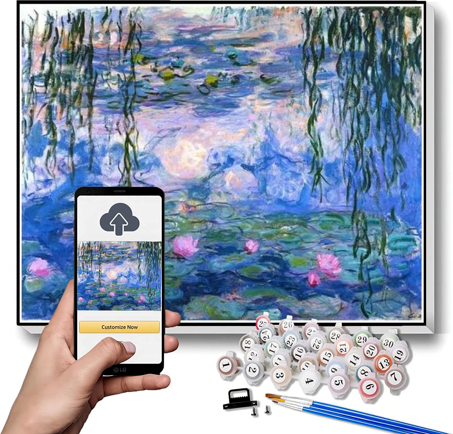 水蓮の油絵です 水蓮の油絵です 61PUEUE01sL._UF350,350_QL50_.jpg