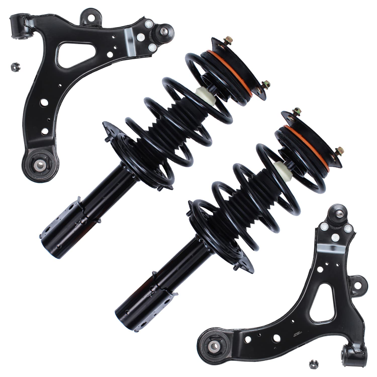 Detroit Axle - 4pc Front End Kit for 2002-2007 Buick Rendezvous, 2001-2005