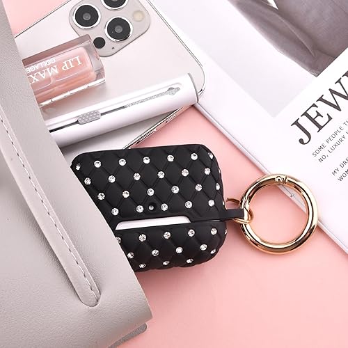 Miniatura 6 de AIRSPO Funda para Airpods Pro de 2 generación, funda para Airpod Pro 2 con kit de limpieza, Airpods Pro 2 Bling Case 2022 Funda protectora de TPU de