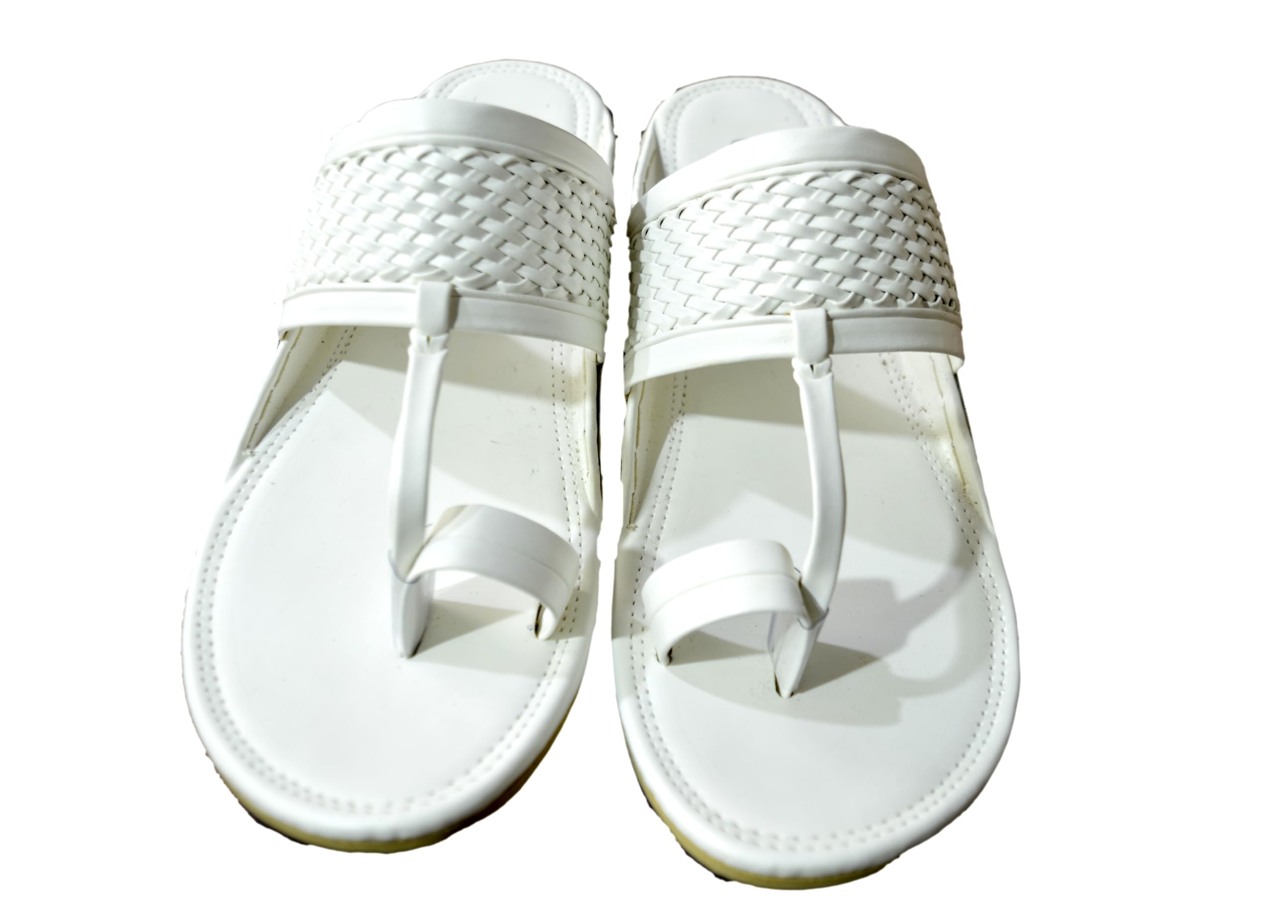 See full amazon price history chart for MS KOLAPURI ENTERPRISE White Handmade Rubber Sole Kolhapuri Chappal Ethnic Slipper For Men (Size: 7) MS KOLAPURI ENTERPRISE White Handmade Rubber Sole Kolhapuri Chappal Ethnic Slipper For Men (Size: 7) (B0D9JPM1WD) Amazon Price History, Amazon Price Tracker