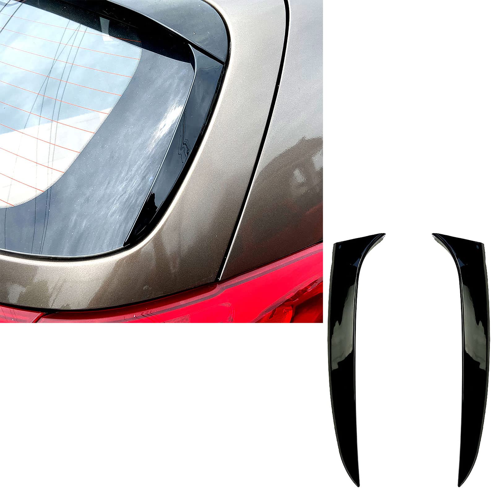 Garniture de séparateur d'aile pour Kia Sportage 2011-2015 look sport élégant