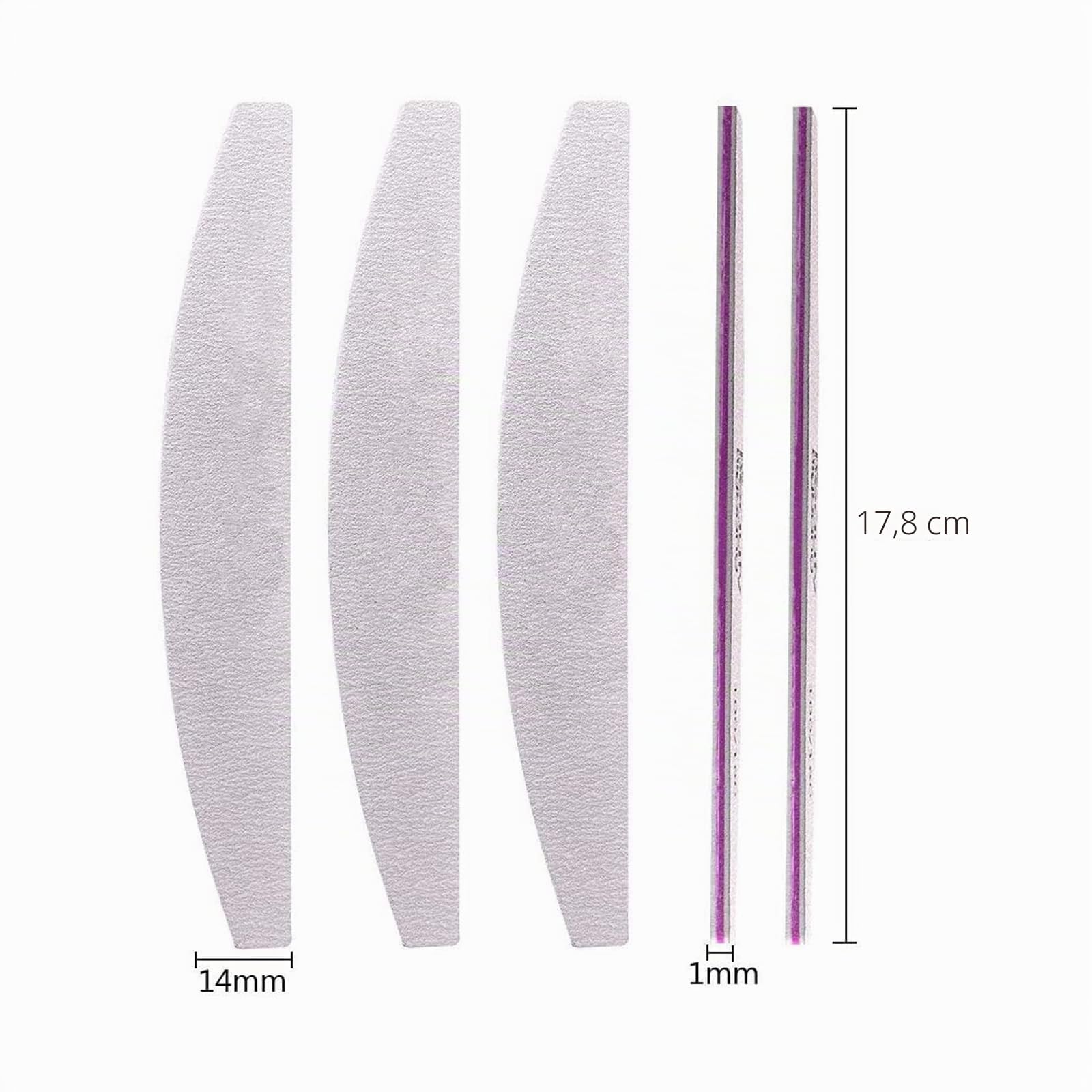 Lot de 10 Limes à Ongles,lime a ongles 100/180 double face lavable,Limes a ongles professionnelle,être Réutilisé Plusieurs Fois,pour Manucure Cosmétique,Animaux Domestiques,Maison(Gris)