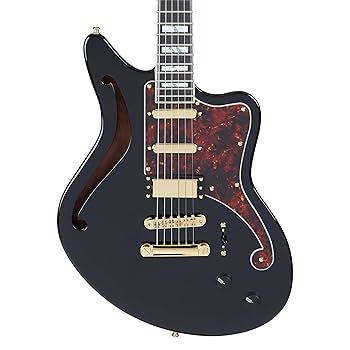 ギター d'angelico deluxe bedford SH black D'Angelico ( ディアンジェリコ ) Deluxe Bedford SH Black 送料