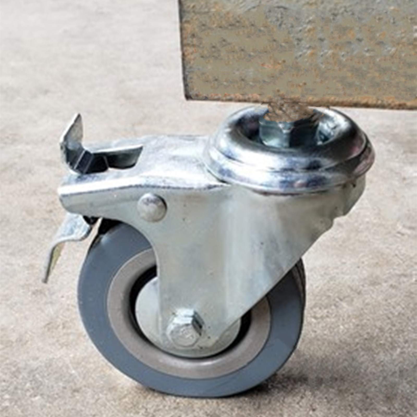 4 Zoll Lenkrolle Mit Gewinde - Super Leise & Langlebig