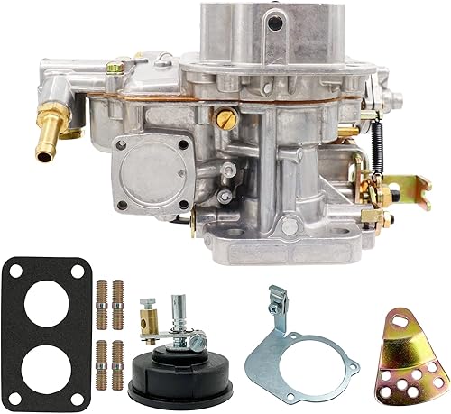 Miniatura 9 de NENKUTEN Nuevo Carburador 2 Barriles para Weber 32/36 DGV DGEV Estrangulador eléctrico 32x36 para Toyota Pickup Celica Corona 20R 22R Holley Mazda