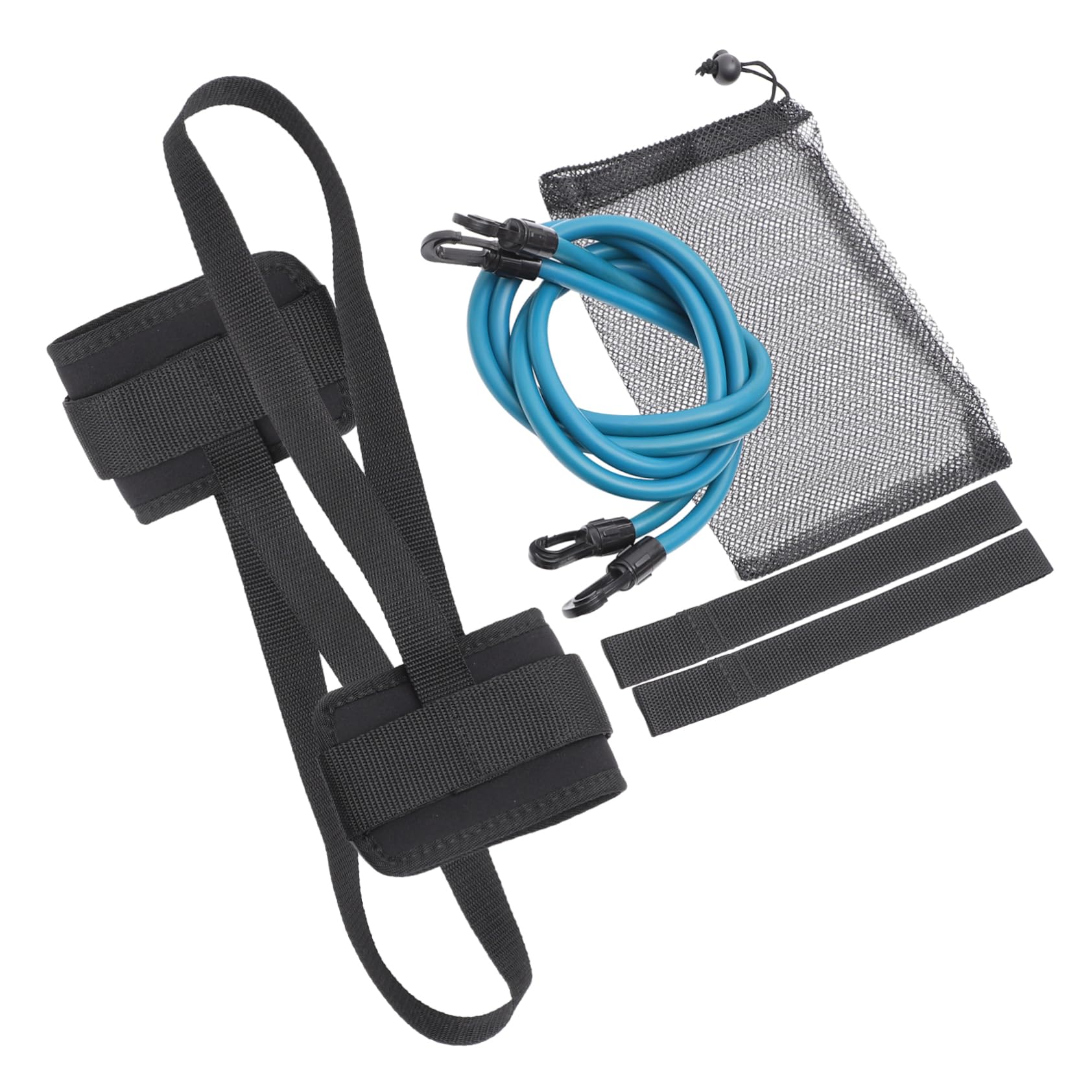 Mikikit Swimming Gears Resistance Trainer Set for Levels Easy to Install Use Pool Exercise Equipment