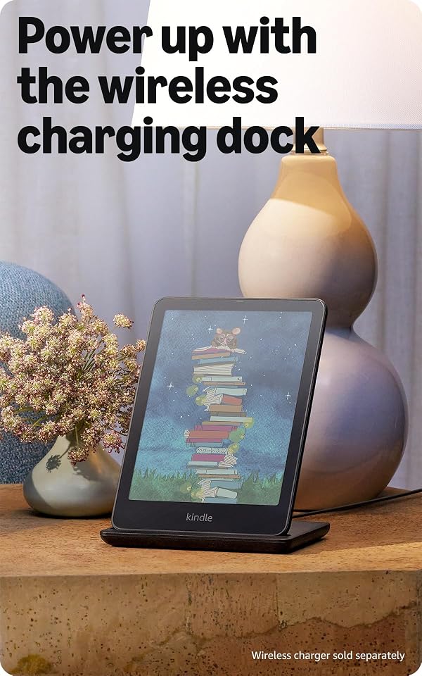 Amazon Kindle Colorsoft Signature Edition 32GB (newest model) – With color display, auto-adjusting front light, wireless charging, and long battery life - Metallic Black by Amazon - Image 5