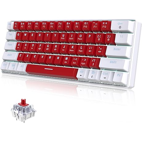 PewDiePie Wired 60% Mechanical Gaming Keyboard