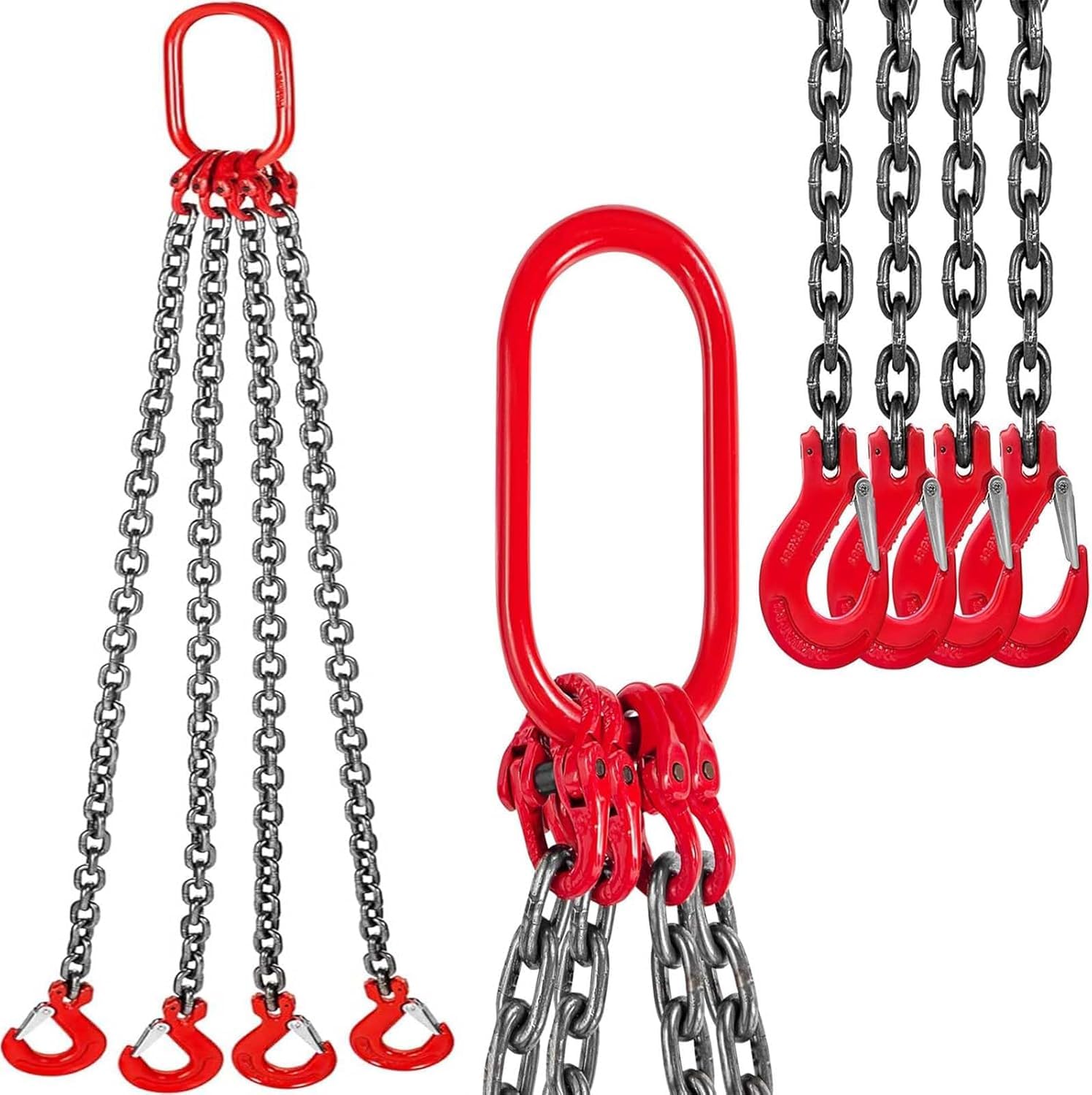 Imbracatura a catena di sollevamento Catena di sollevamento sospesa Il paranco a catena del motore in acciaio legato durevole solleva gli ascensori for carichi pesanti da 4 tonnellate(100CM)