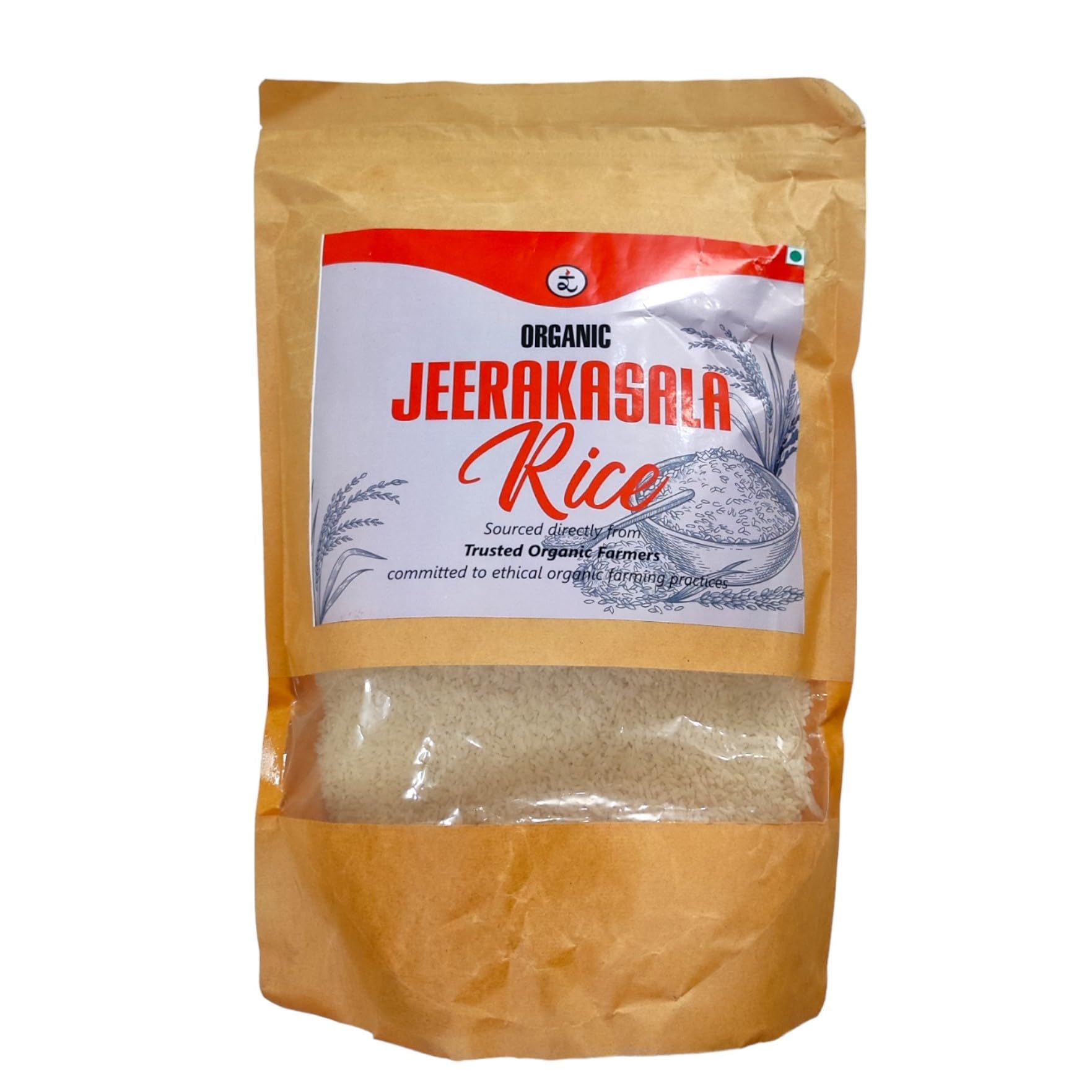 Rootz Organics Jeerakasala Rice (1kg) : Amazon.in: Grocery & Gourmet Foods