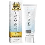 LIVFRESH Toothpaste Gel, Clinically Proven to Remove Plaque 250% Better, Improves Gum Health 190% Better, Prevents & Reduces Tartar, Mild Peppermint