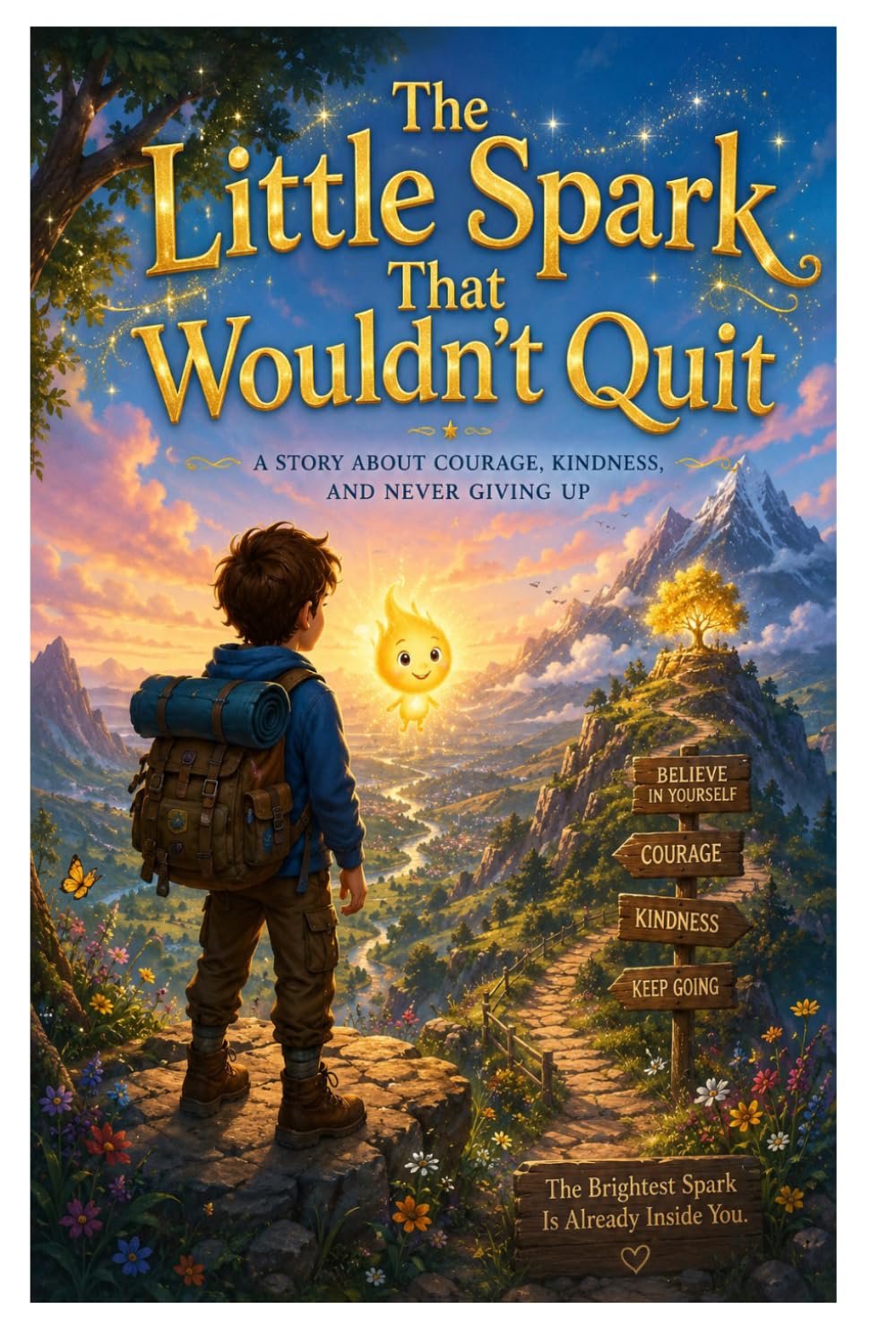 The Little Spark That Wouldn't Quit: A Story about courage, kindness, and never giving up