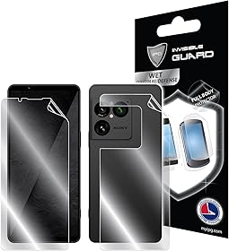 IPG for Sony Xperia 1 VIII Hydrogel Screen + Back Protector Invisible Touch Screen Sensitive Ultra HD Clear Film Anti Scratch Skin Guard - Smooth/Self-Healing/Bubble -Free for Xperia1ViiiFB