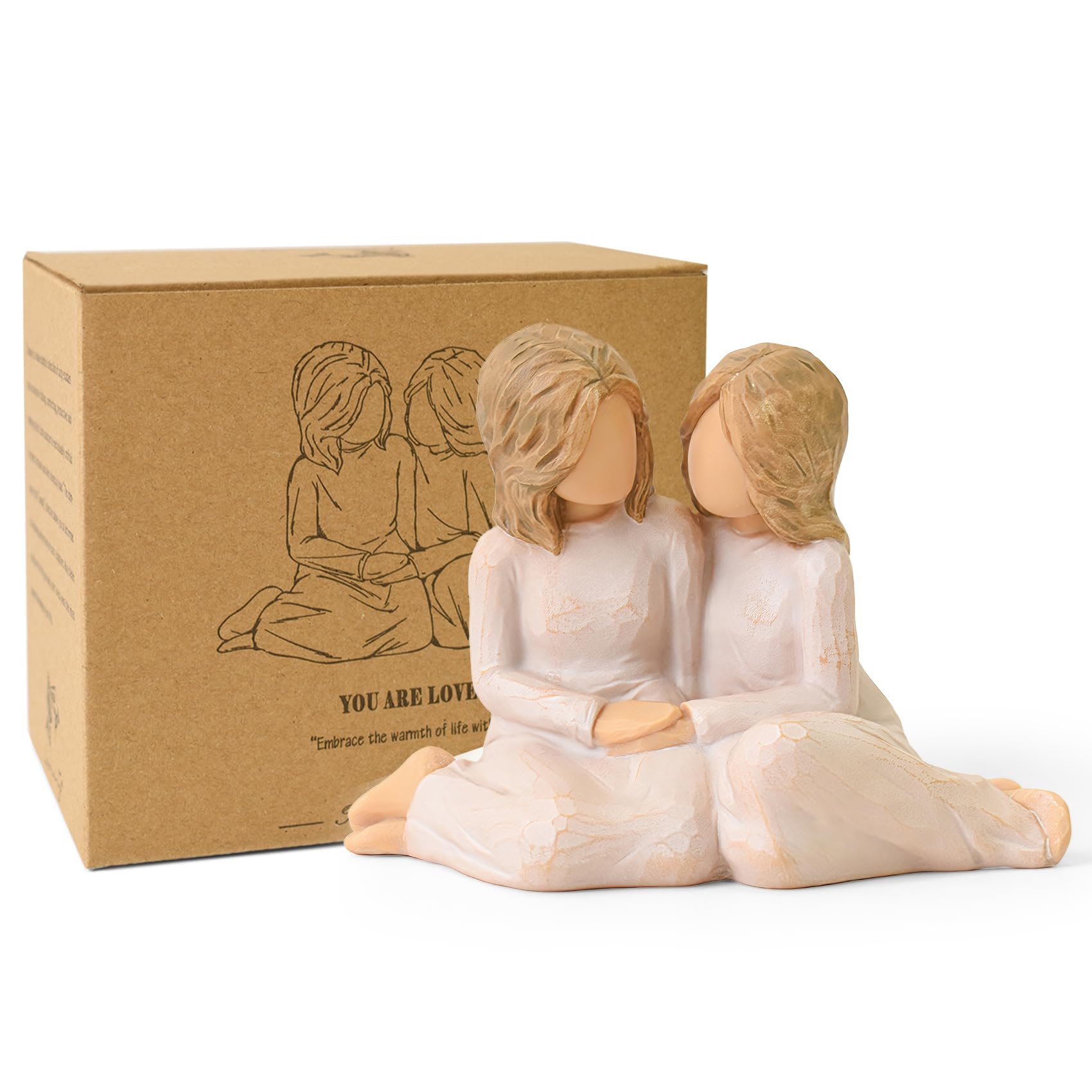 NANAOUS Best Friend Birthday Gifts for Women, Friendship Gifts Figurines