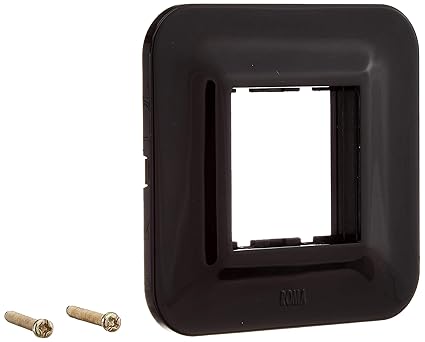 Anchor By Panasonic 66802BL Roma Urban Modular Polycarbonate 2M Curve (Black, Pack of 10)