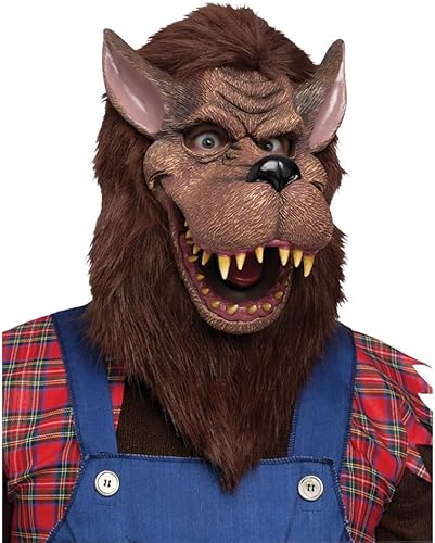 Máscara de lobo grande para adultos Máscaras de disfraces