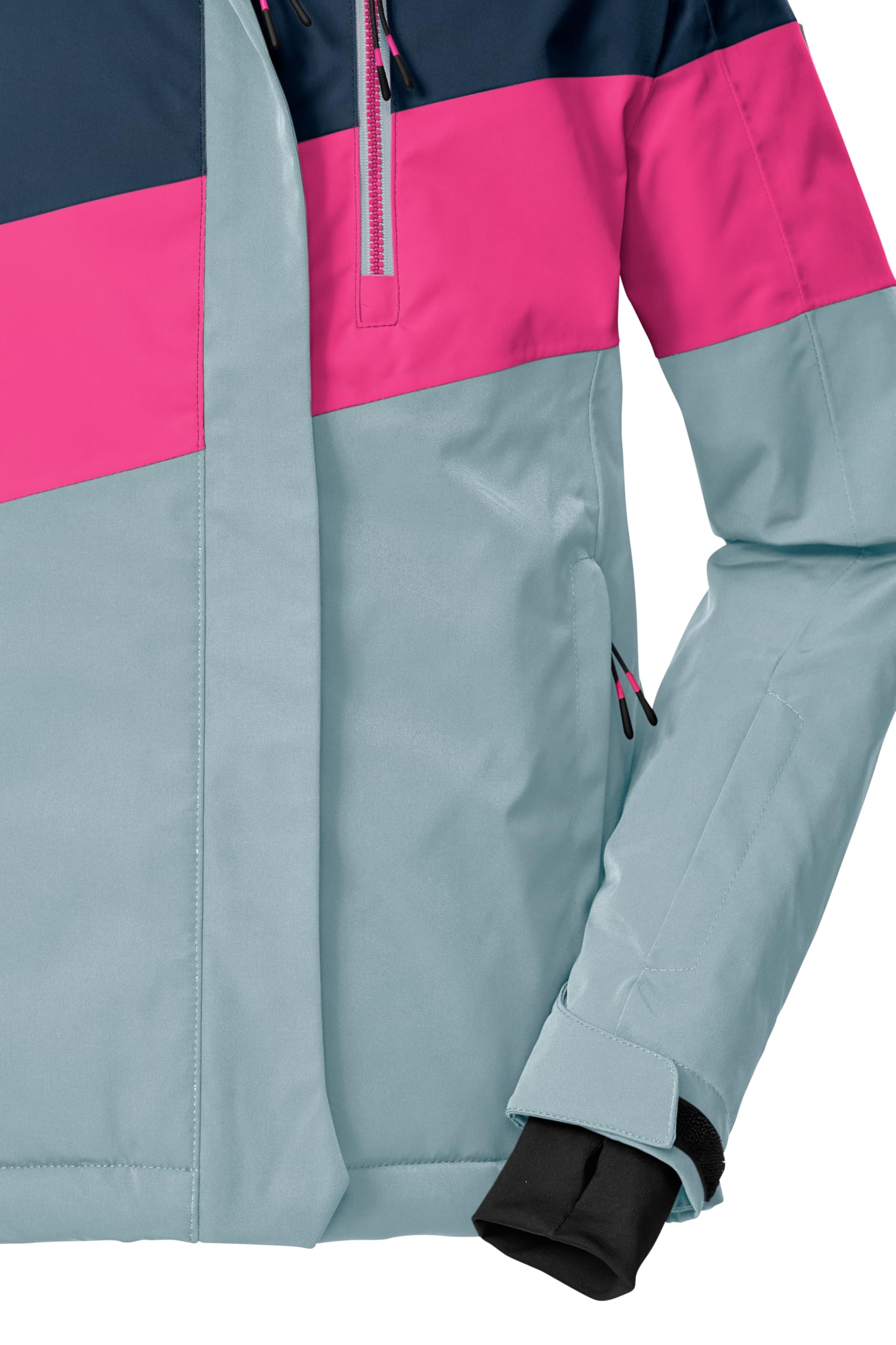Killtec Ksw 197 Grls Ski Jckt Chaqueta de esquí/chaqueta funcional con capucha y protección contra la nieve Niñas