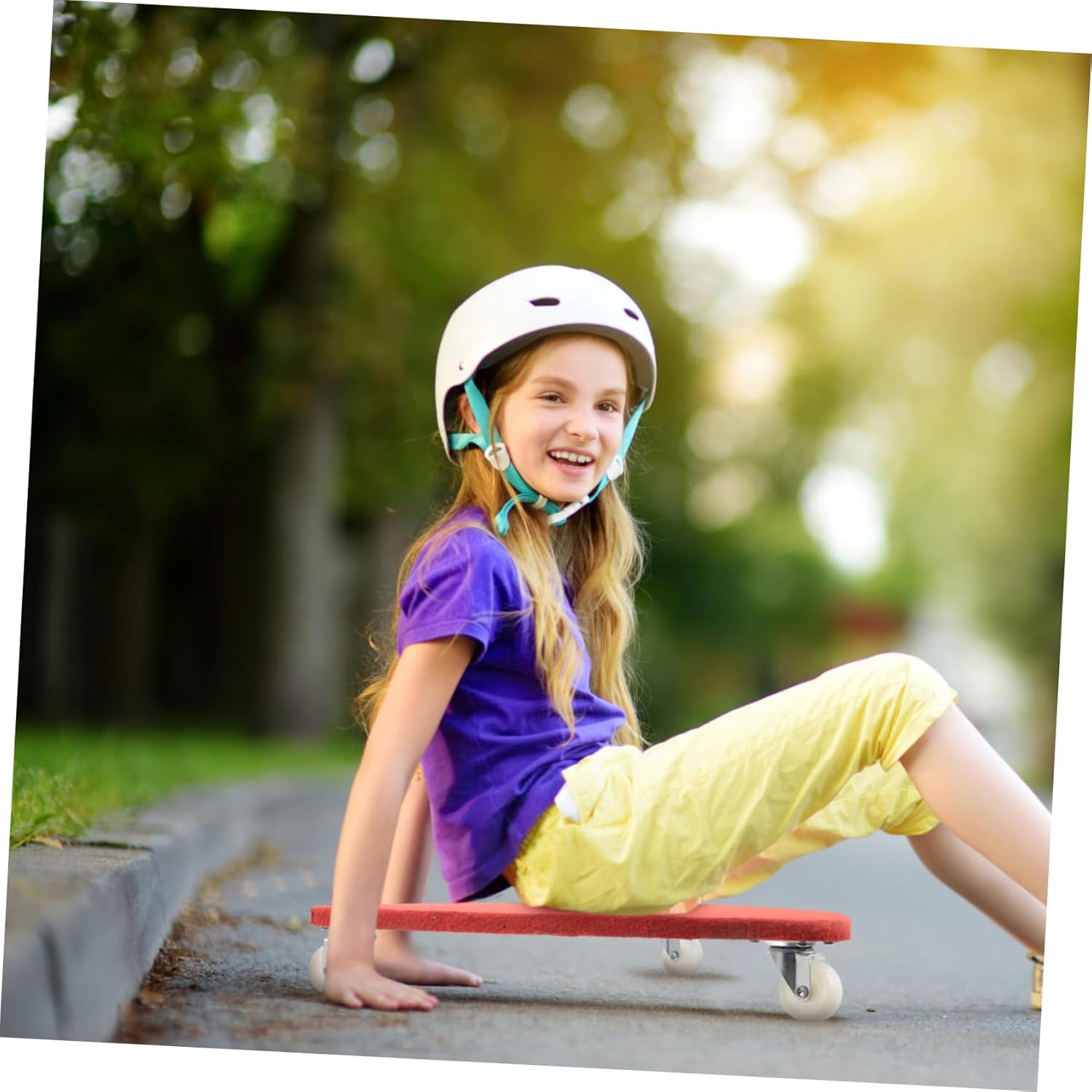 Wooden Balance Plate for Boys and Girls 1 Piece Sensory Wobble Board for Fitness Training for Early Education and Development Activities