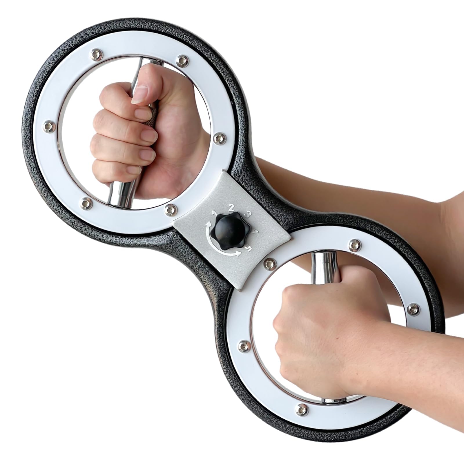 Burn Machine Arm Workout Appliances 360 Degree Rotatable Forearm Exerciser Resistance Adjustable Multi-Functional Rotational Trainer Grip Strength Trainer for Home and Gym Workouts.