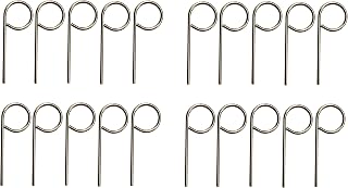 20 Pack Emergency Keys for Bed&Bath Interior Door Locksets Key Pin for Schlag Interior Privacy Door Lock Compatible for Bedroom Bathroom