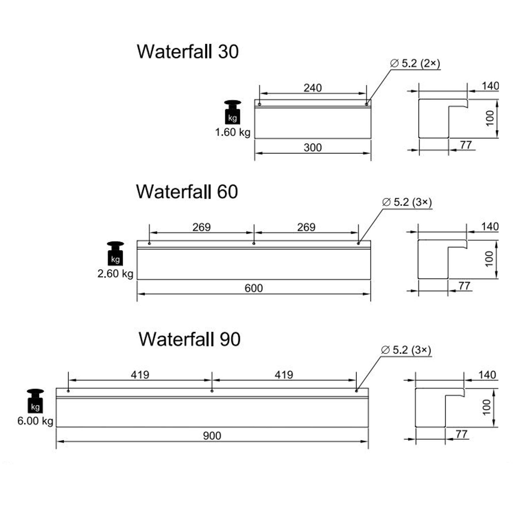 Oase Waterfall 90
