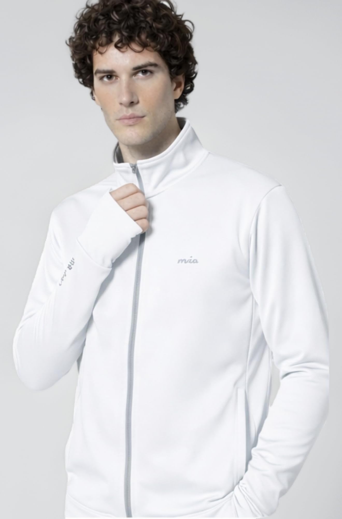 - UPF 50+ UV Protection Sunscreen Jacket for Men, Full Zip Lightweight Running Jacket, Sports Outdoor Biker Jacket