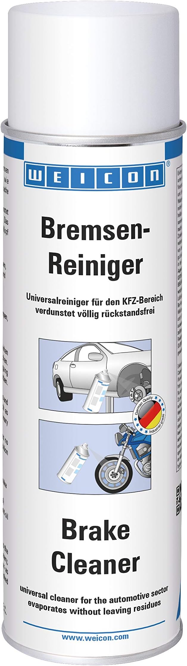 Weicon Brake Cleaner 500 Ml Universal For Car/Bicycle Colourless