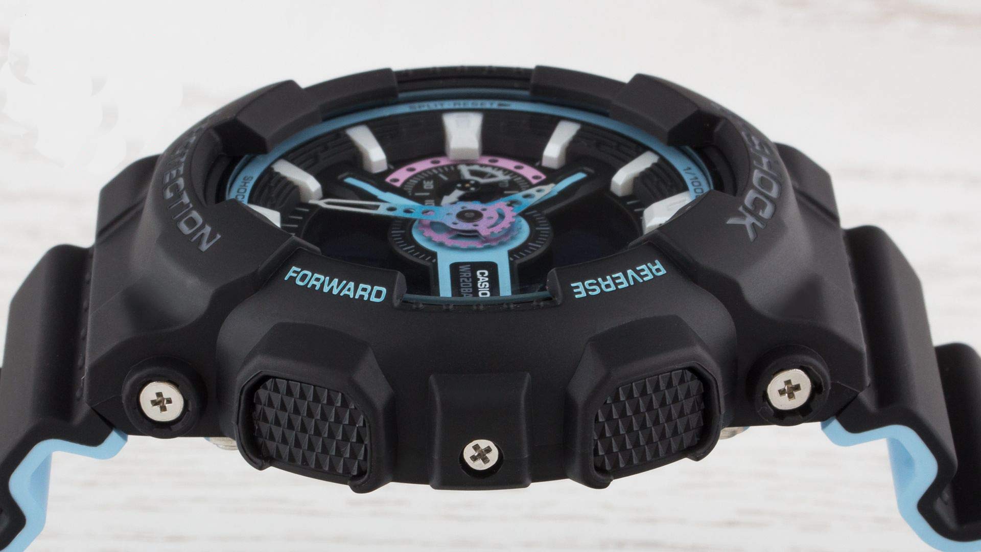 CASIO Herren Armbanduhr Analog-Digital Quarz Harz GA-110PC-1AER