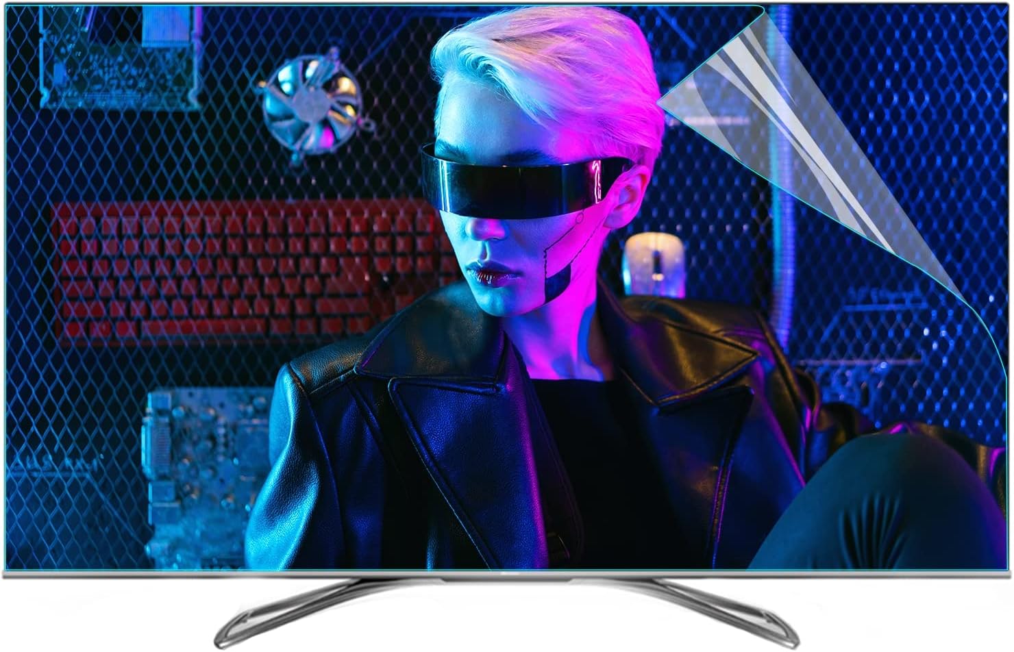 Filter Out Glare Screen Protector for 65 Inch TV Monitor