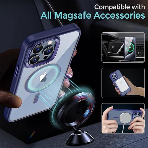 Miniatura 10 de saputu Compatible con iPhone 12 Pro Max, con 2 protectores de pantalla + 1 protector de lente de cámara parte trasera de policarbonato duro mate y