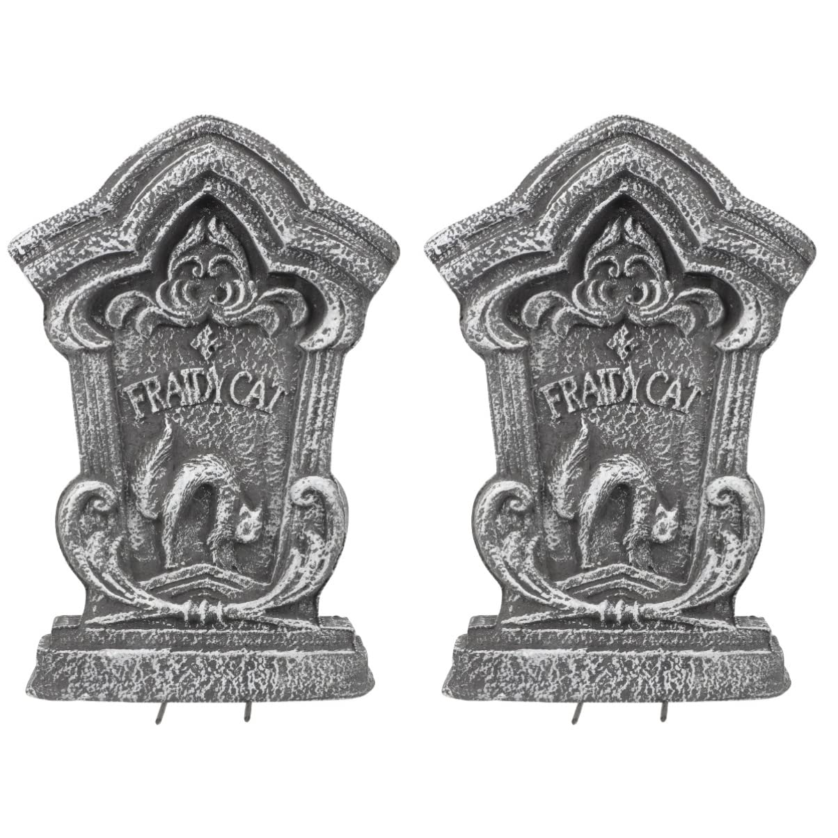 2 sztuki Halloween Nagrobki Decor, halloween wystrój Halloween Nagrobek Dekoracja Nagrobek Craft Halloween Pianka Cmentarz