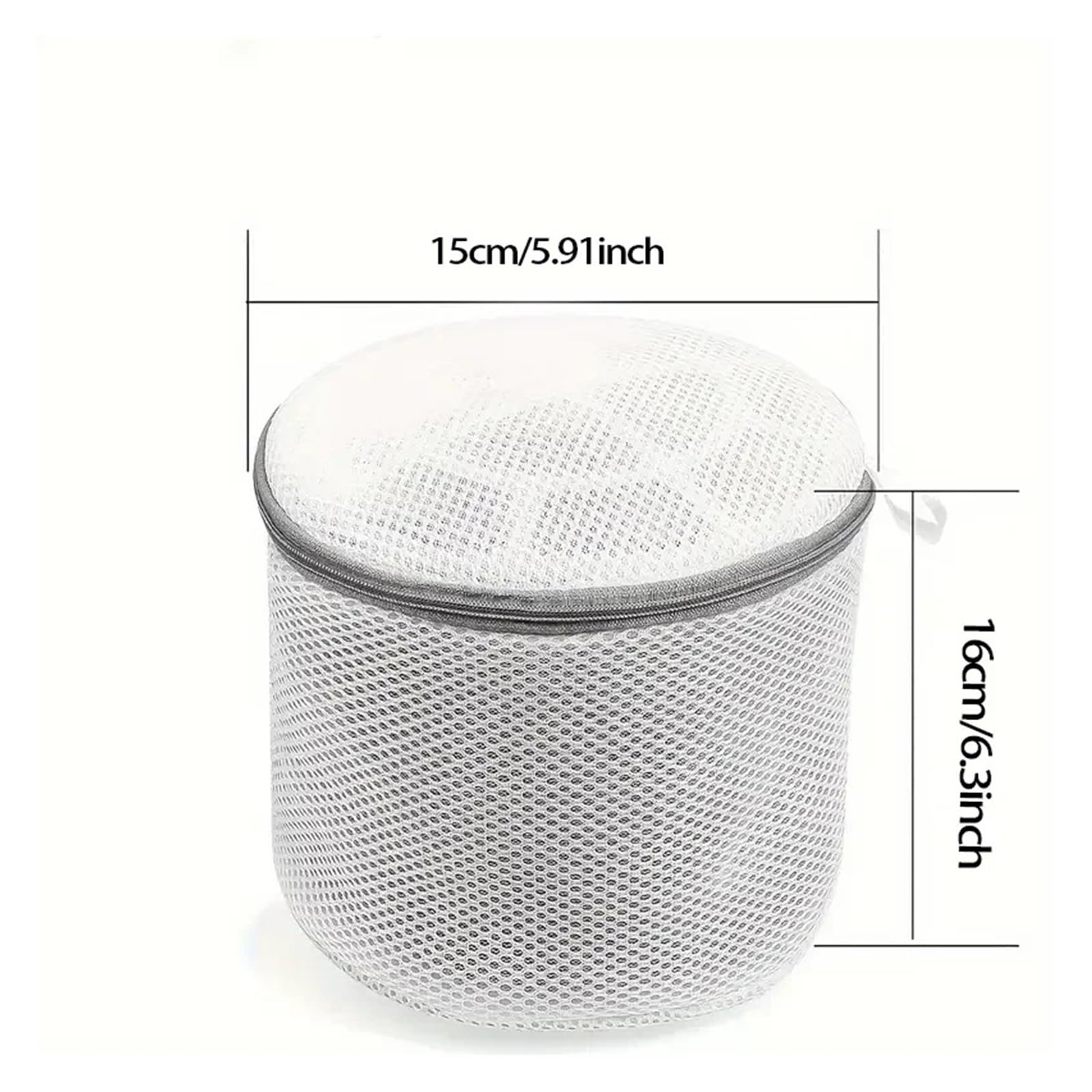Wäschebeutel für BHs 1/2/3 Stück - Damen Dessous BH Unterwäsche Wäsche Waschbeutel Netz Mesh Kleidung Socken Organizer Reißverschlussbeutel Strumpfwaren SaverBras Protector(3pcs)
