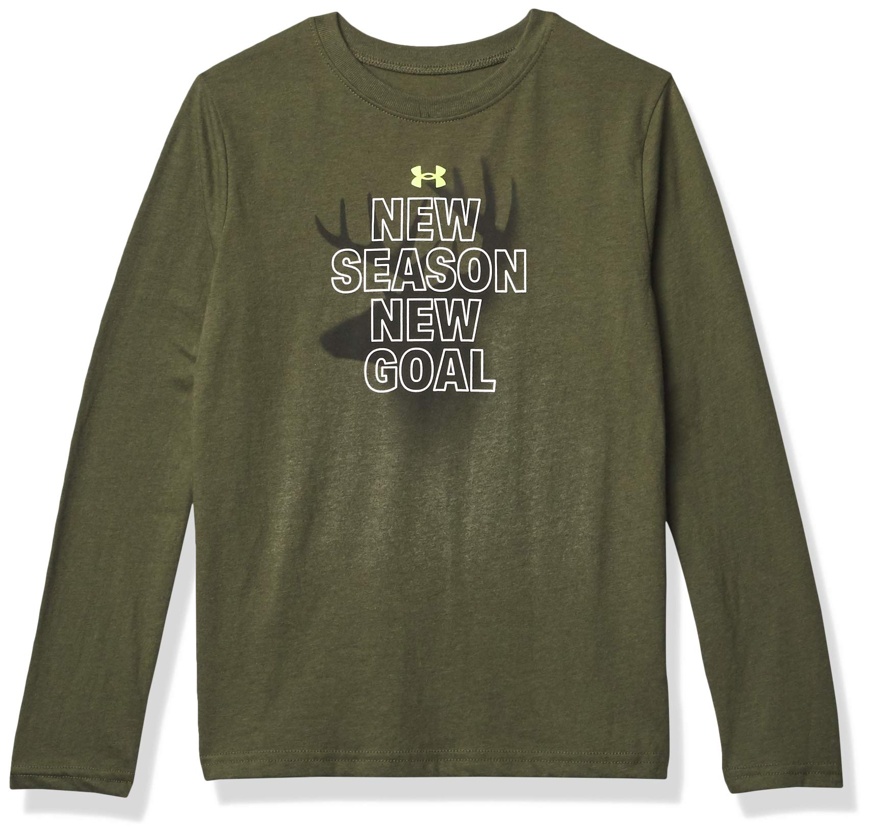 Boys Ua No Risk No Reward Symbol L S Tee